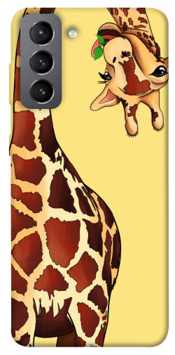 Чехол itsPrint Cool giraffe для Samsung Galaxy S21 FE