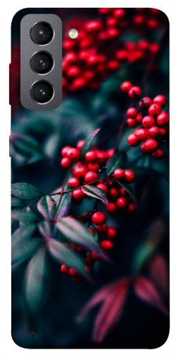 Чехол itsPrint Red berry для Samsung Galaxy S21 FE