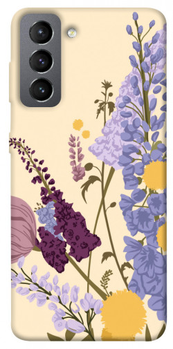 Чехол itsPrint Flowers art для Samsung Galaxy S21 FE