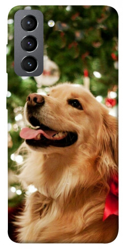 Чехол itsPrint New year dog для Samsung Galaxy S21 FE