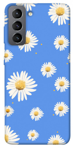 Чохол itsPrint Chamomile pattern для Samsung Galaxy S21 FE