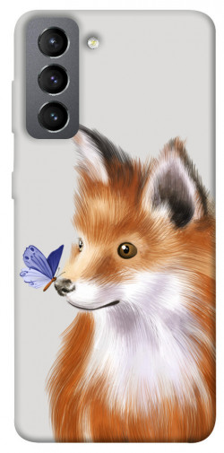 Чехол itsPrint Funny fox для Samsung Galaxy S21 FE