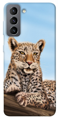 Чехол itsPrint Proud leopard для Samsung Galaxy S21 FE