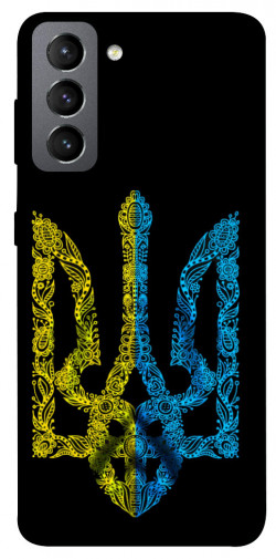 Чехол itsPrint Жовтоблакитний герб для Samsung Galaxy S21 FE