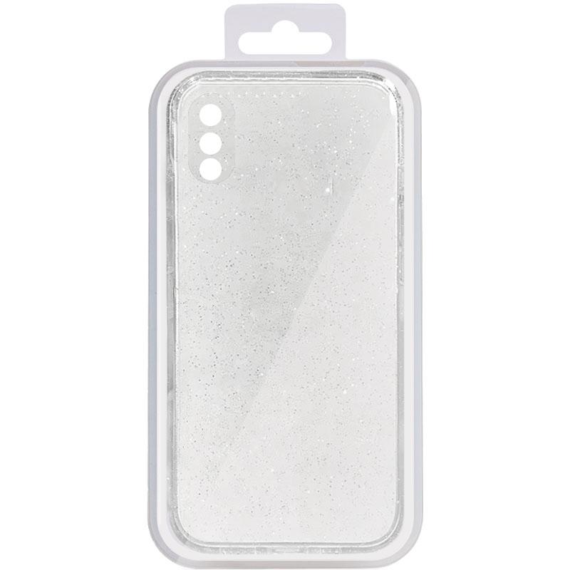 Прозорий чохол Nova Sparkle для Apple iPhone X (5.8) із блискітками на малюнкі №3