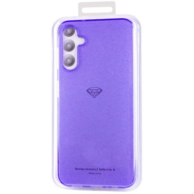 Прозорий чохол Nova Sparkle для Samsung Galaxy A14 4G/5G із блискітками на малюнкі №3