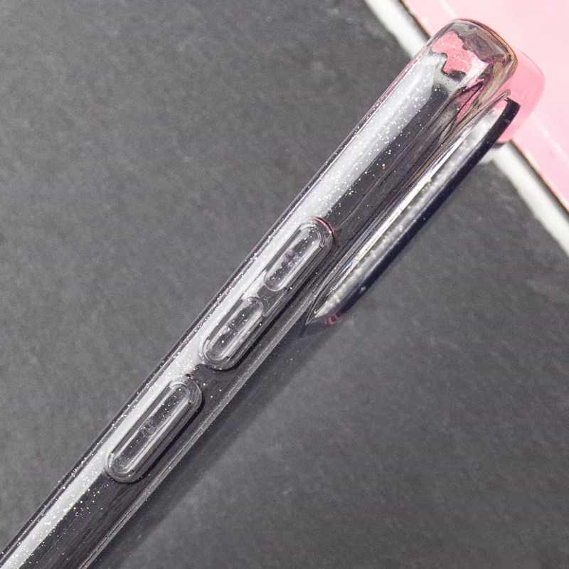 Прозрачный чехол Nova Sparkle для Xiaomi Redmi 12C с блестками на картинке №5