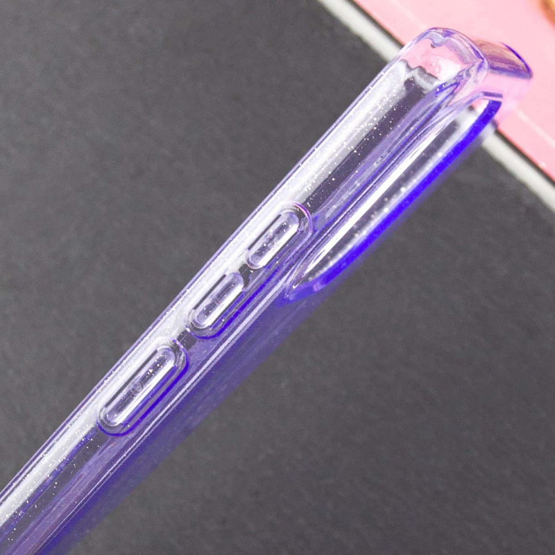 Прозрачный чехол Nova Sparkle для Xiaomi Redmi 12C с блестками на картинке №5