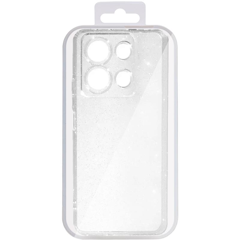 Прозрачный чехол Nova Sparkle для Xiaomi Redmi Note 13 5G с блестками на картинке №5