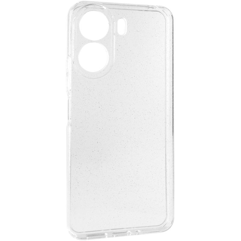Прозрачный чехол Nova Sparkle для Xiaomi Redmi 13C с блестками на картинке №1