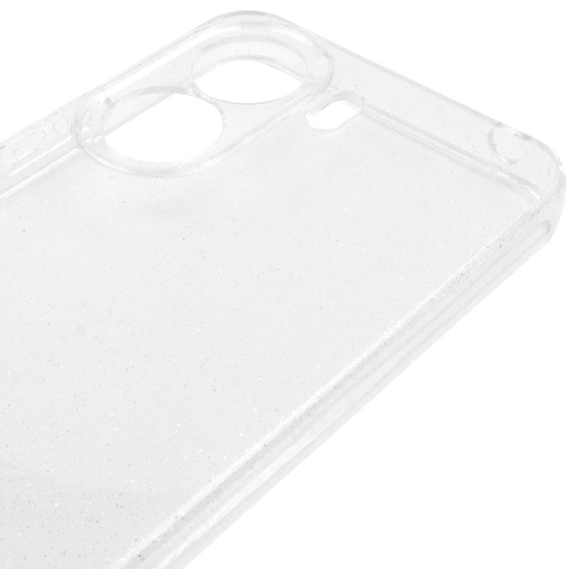 Прозрачный чехол Nova Sparkle для Xiaomi Redmi 13C с блестками Фото 4 Прозрачный чехол Nova Sparkle для Xiaomi Redmi 13C с блестками на картинке №4