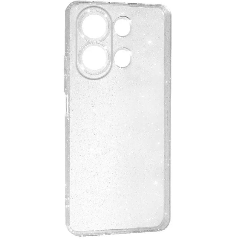 Прозорий чохол Nova Sparkle для Xiaomi Redmi Note 13 4G із блискітками Фотографія №1 Прозорий чохол Nova Sparkle для Xiaomi Redmi Note 13 4G із блискітками на малюнкі №1