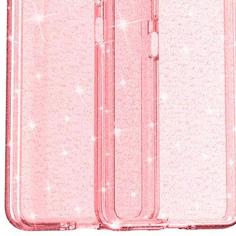 Прозорий чохол Nova Sparkle для Xiaomi Redmi Note 13 4G із блискітками Фотографія №3 Прозорий чохол Nova Sparkle для Xiaomi Redmi Note 13 4G із блискітками на малюнкі №3