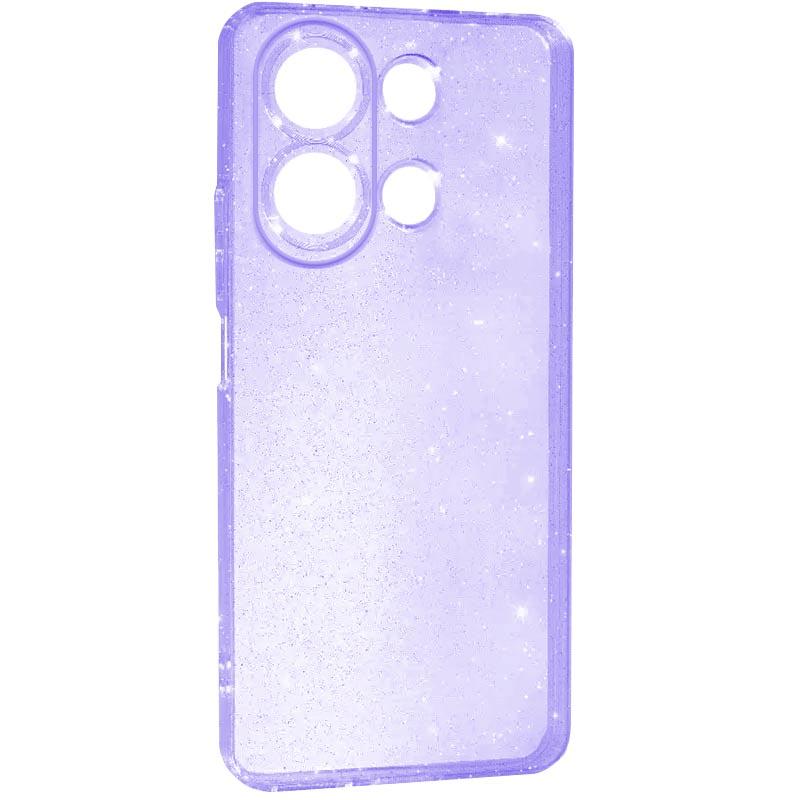 Прозорий чохол Nova Sparkle для Xiaomi Redmi Note 13 4G із блискітками Фотографія №1 Прозорий чохол Nova Sparkle для Xiaomi Redmi Note 13 4G із блискітками на малюнкі №1