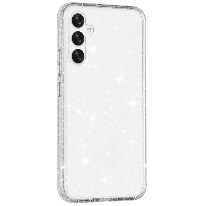 Прозорий чохол Nova Sparkle для Samsung Galaxy A35 із блискітками Фотографія №1 Прозорий чохол Nova Sparkle для Samsung Galaxy A35 із блискітками на малюнкі №1