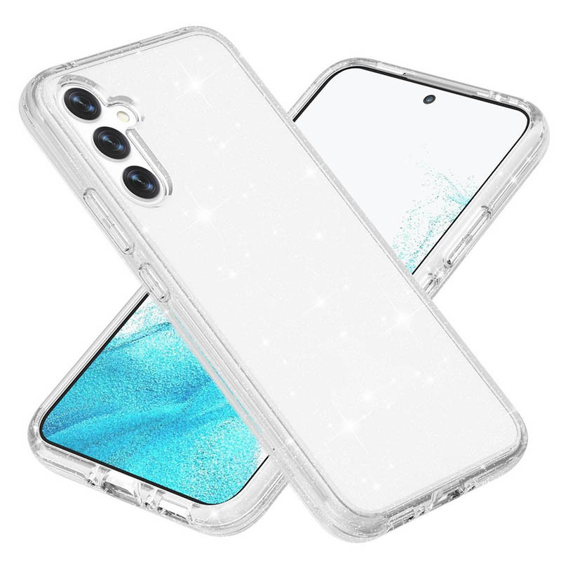 Прозорий чохол Nova Sparkle для Samsung Galaxy A35 із блискітками Фотографія №3 Прозорий чохол Nova Sparkle для Samsung Galaxy A35 із блискітками на малюнкі №3