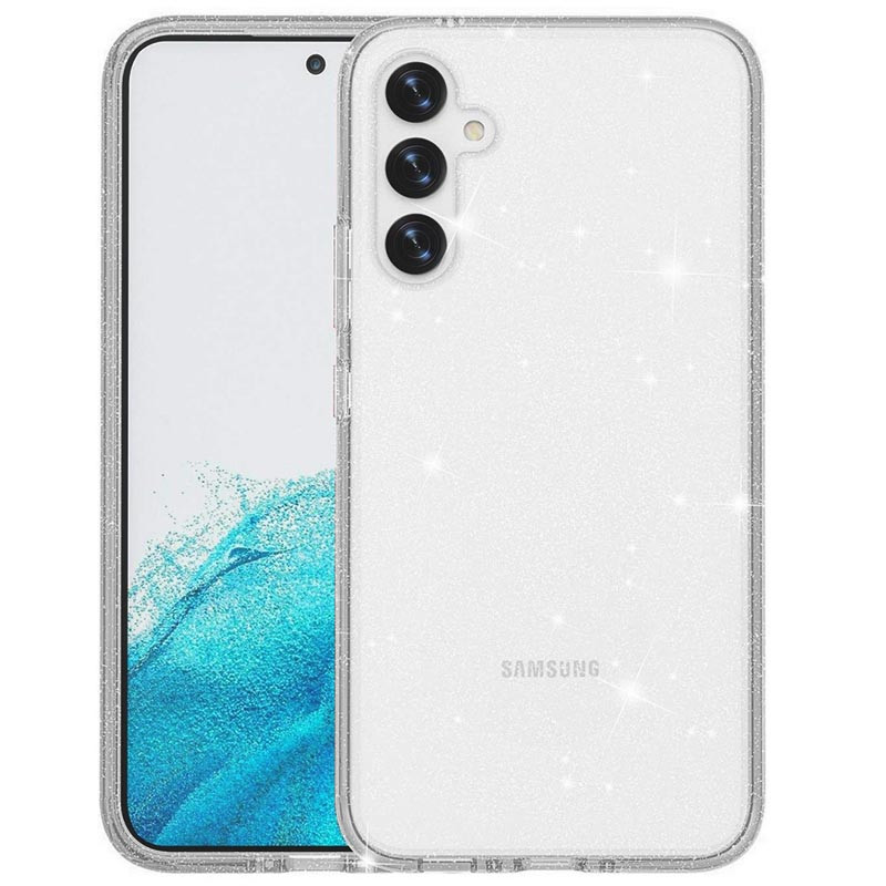 Прозорий чохол Nova Sparkle для Samsung Galaxy A35 із блискітками Фотографія №5 Прозорий чохол Nova Sparkle для Samsung Galaxy A35 із блискітками на малюнкі №5