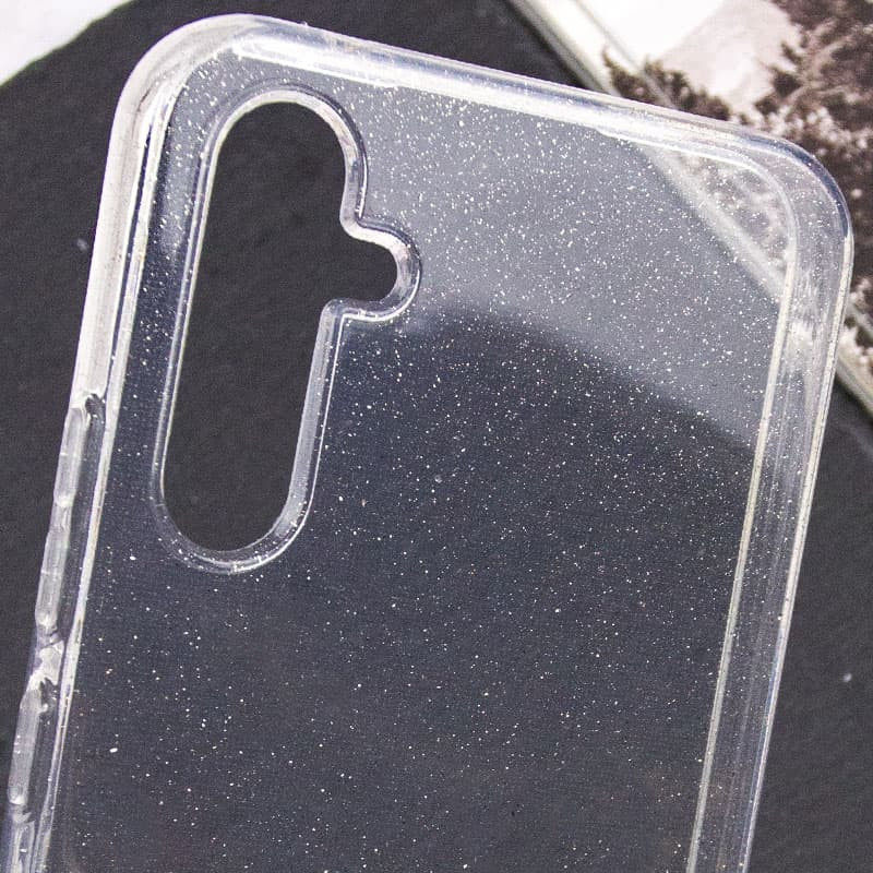 Прозорий чохол Nova Sparkle для Samsung Galaxy A35 із блискітками Фотографія №8 Прозорий чохол Nova Sparkle для Samsung Galaxy A35 із блискітками на малюнкі №8