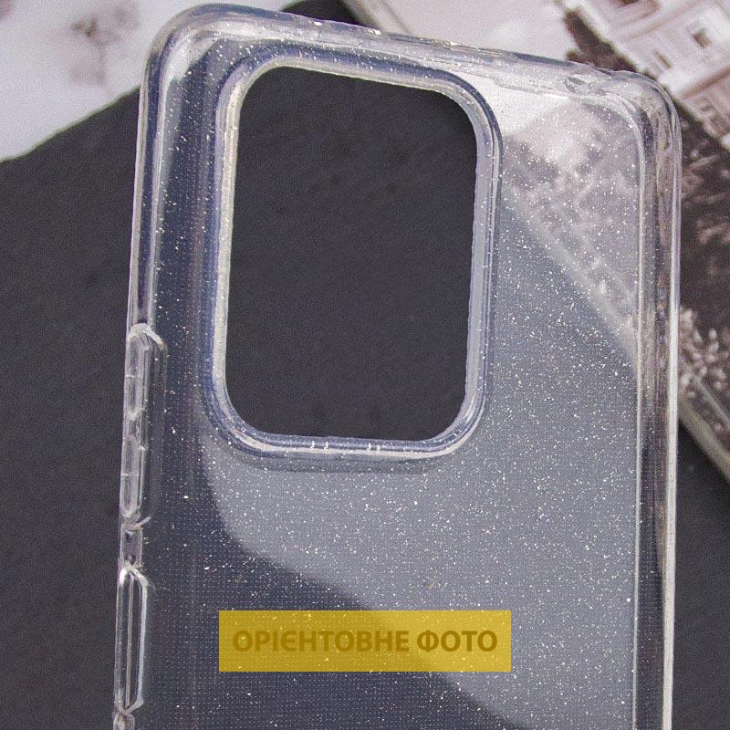 Прозорий чохол Nova Sparkle для Xiaomi Redmi 13 4G / Poco M6 4G із блискітками на малюнкі №4