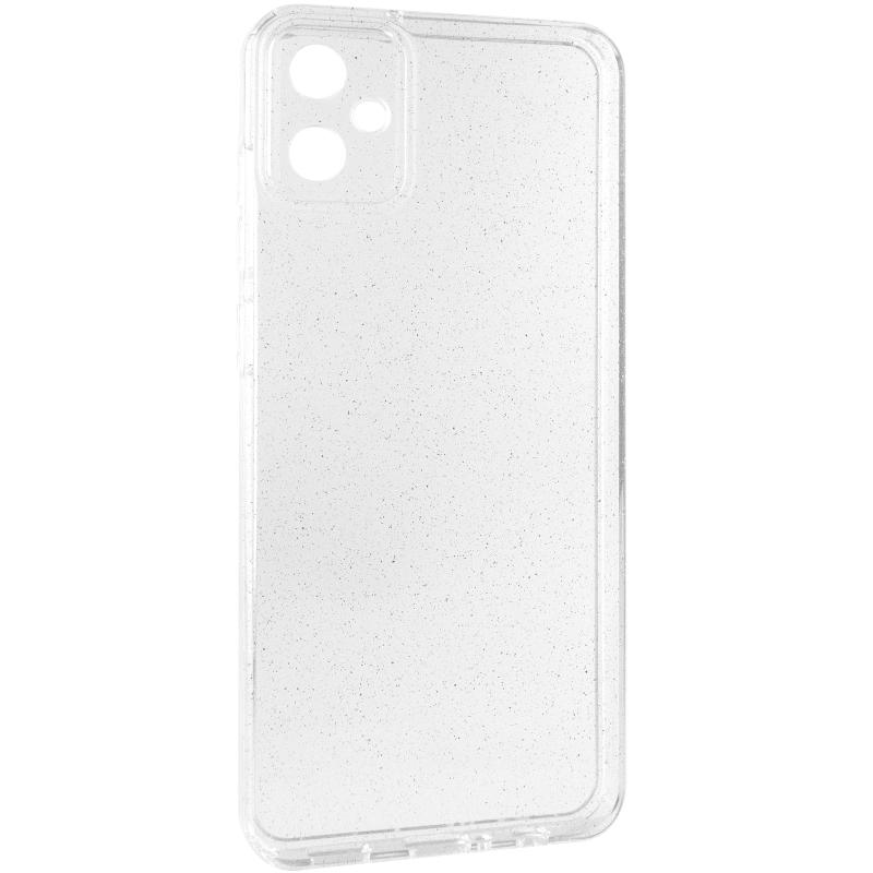 Прозорий чохол Nova Sparkle для Samsung Galaxy A06 із блискітками на малюнкі №1