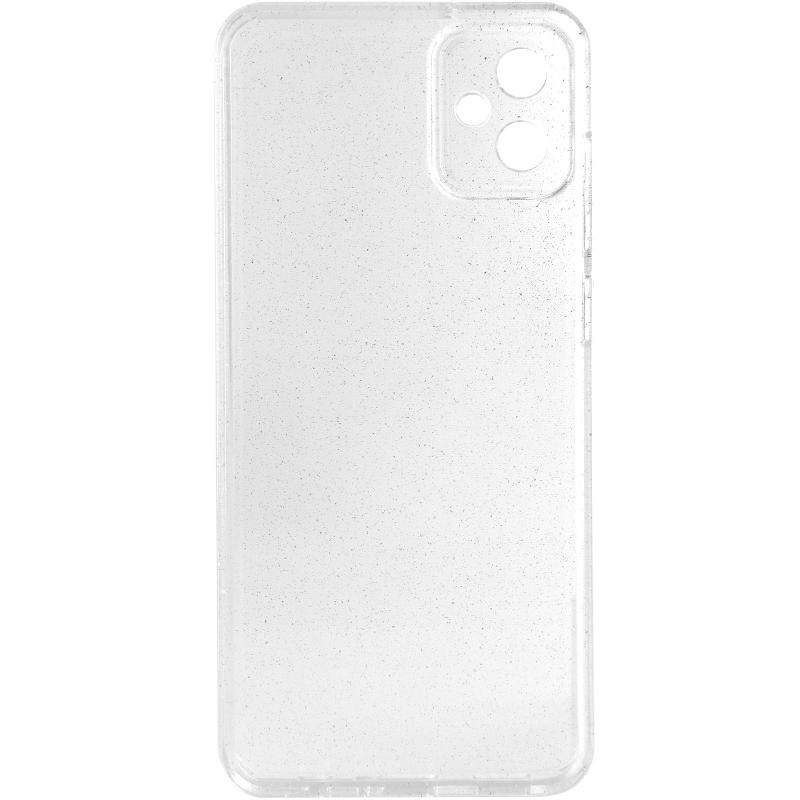Прозорий чохол Nova Sparkle для Samsung Galaxy A06 із блискітками на малюнкі №3