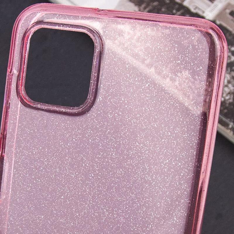 Прозорий чохол Nova Sparkle для Samsung Galaxy A06 із блискітками на малюнкі №3