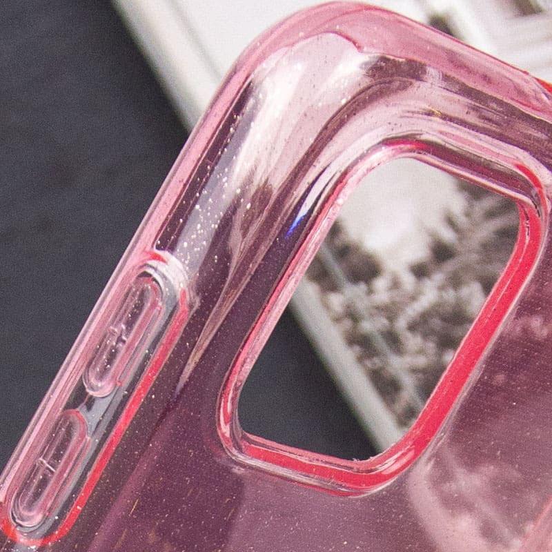 Прозорий чохол Nova Sparkle для Samsung Galaxy A06 із блискітками на малюнкі №4