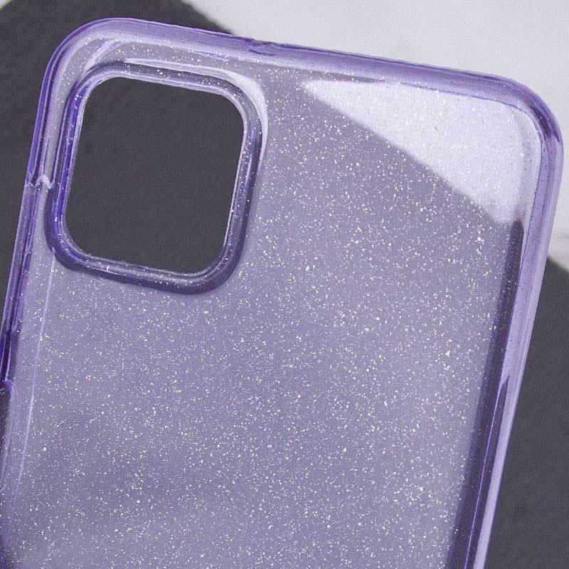 Прозорий чохол Nova Sparkle для Samsung Galaxy A06 із блискітками на малюнкі №3