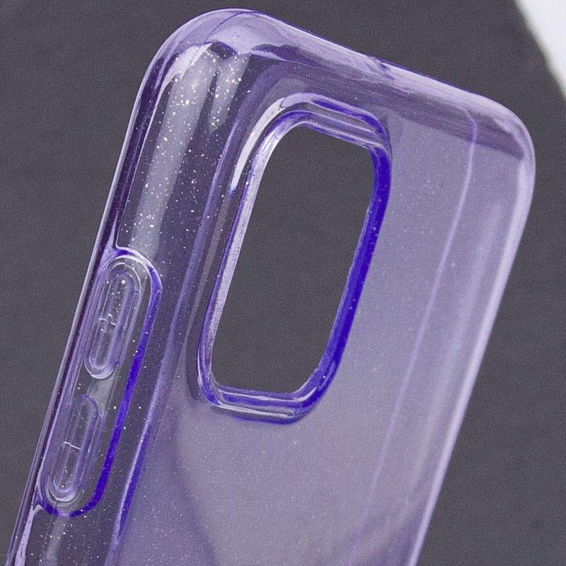 Прозорий чохол Nova Sparkle для Samsung Galaxy A06 із блискітками на малюнкі №4