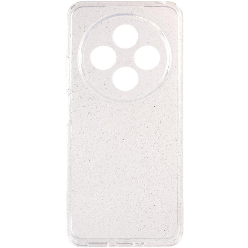 Прозрачный чехол Nova Sparkle для Xiaomi Redmi 14C / Poco C75 с блестками на картинке №2