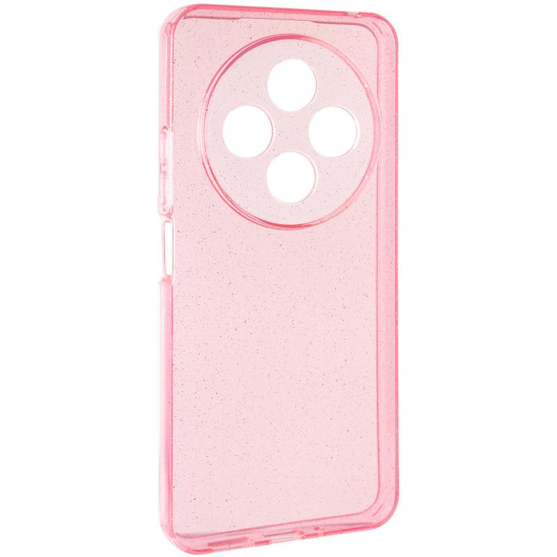 Прозрачный чехол Nova Sparkle для Xiaomi Redmi 14C / Poco C75 с блестками на картинке №1