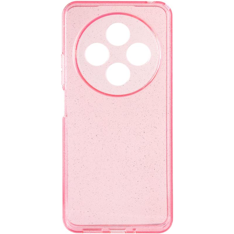 Прозрачный чехол Nova Sparkle для Xiaomi Redmi 14C / Poco C75 с блестками на картинке №2