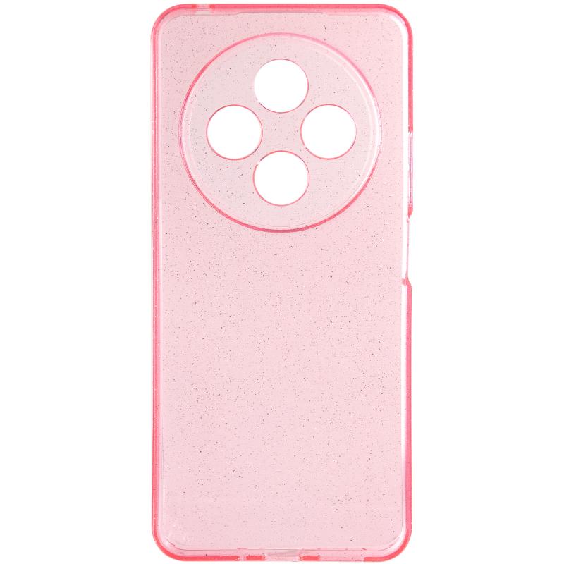 Прозрачный чехол Nova Sparkle для Xiaomi Redmi 14C / Poco C75 с блестками на картинке №3