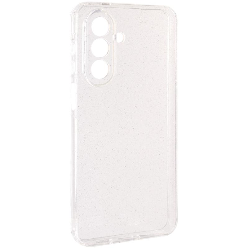 Прозорий чохол Nova Sparkle для Samsung Galaxy A26 5G із блискітками на малюнкі №1