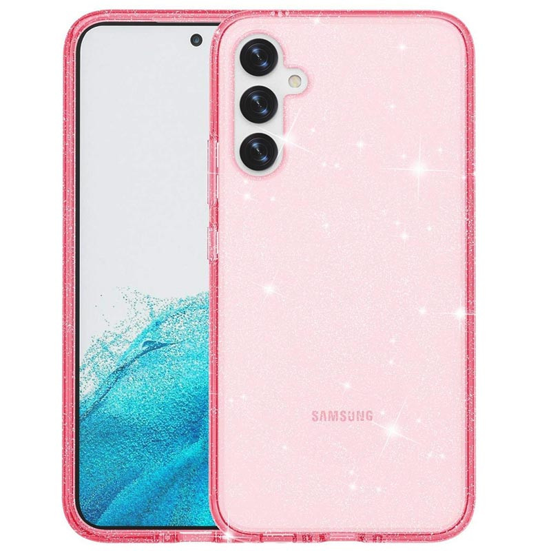 Прозорий чохол Nova Sparkle для Samsung Galaxy A56 5G із блискітками на малюнкі №5