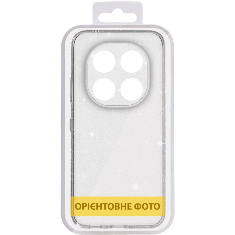 Прозорий чохол Nova Sparkle для Motorola Moto G75 5G із блискітками на малюнкі №3