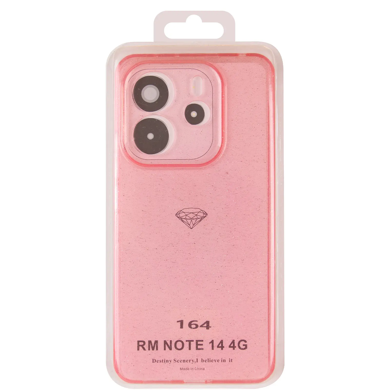TPU чехол Nova для Xiaomi Redmi Note 14 4G (Europe version), Pink 2, TPU, купить оптом с доставкой