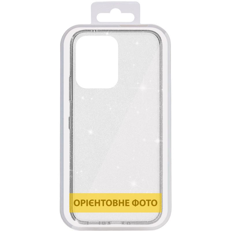 Прозрачный чехол Nova Sparkle для Xiaomi Redmi Note 14S с блестками на картинке №4