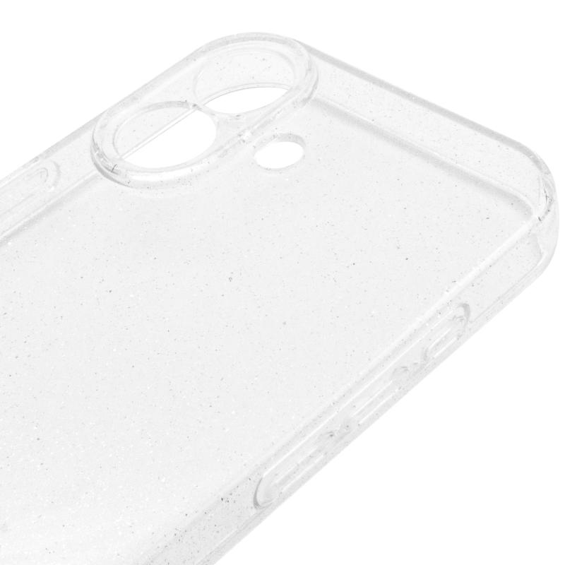 Прозорий чохол Nova Sparkle для Apple iPhone 17 (6.3) із блискітками на малюнкі №2