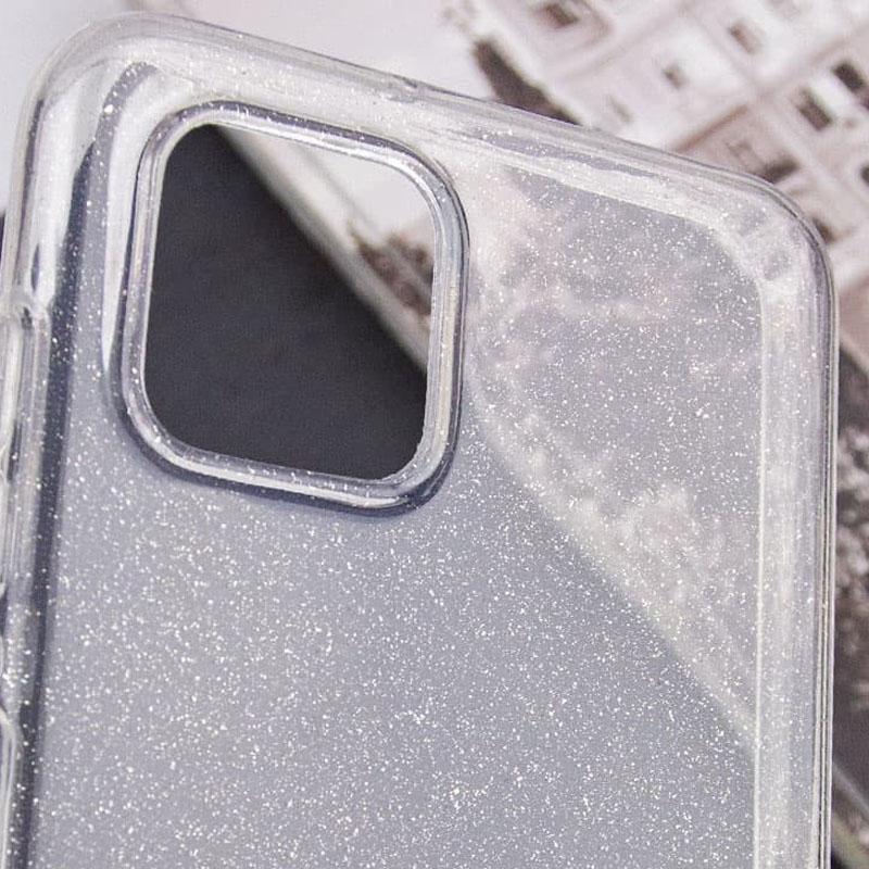Прозорий чохол Nova Sparkle для Samsung Galaxy A07 із блискітками на малюнкі №3