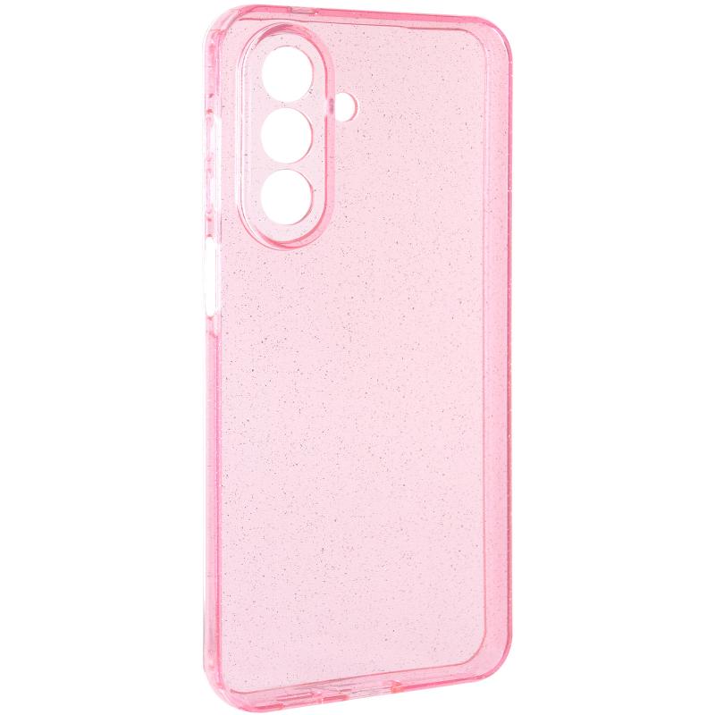 Прозорий чохол Nova Sparkle для Samsung Galaxy A17 5G/4G із блискітками на малюнкі №1