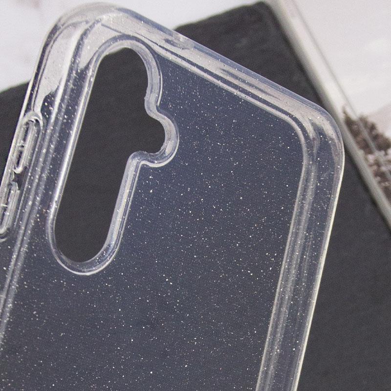 Прозорий чохол Nova Sparkle для Samsung Galaxy S25 FE із блискітками на малюнкі №3