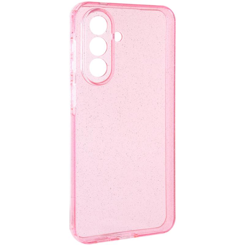 Прозорий чохол Nova Sparkle для Samsung Galaxy A57 5G із блискітками на малюнкі №1