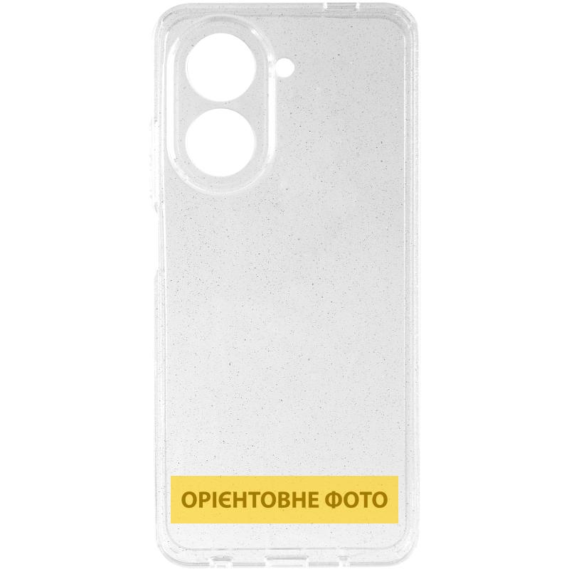 Прозрачный чехол Nova Sparkle для Xiaomi Redmi 15C (EU) с блестками на картинке №2