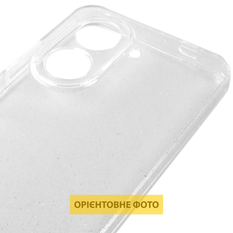 Прозрачный чехол Nova Sparkle для Xiaomi Redmi 15C (EU) с блестками на картинке №3