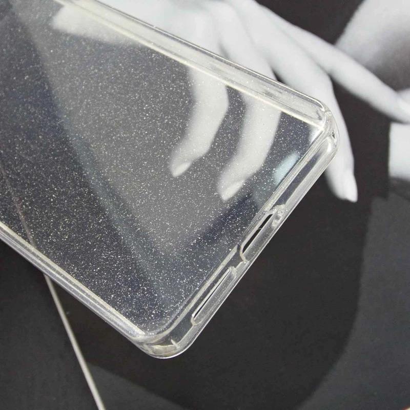 Прозрачный чехол Nova Sparkle для Xiaomi Redmi Note 15 Pro 4G с блестками на картинке №2