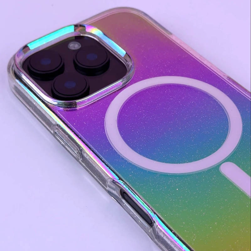 Сверкающий чехол Galaxy Sparkle with MagSafe для Apple iPhone 16 Pro (6.3) | MagFit | на картинке №5