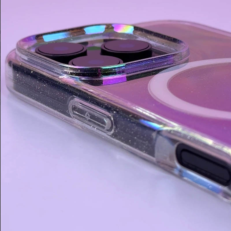 Сверкающий чехол Galaxy Sparkle with MagSafe для Apple iPhone 16 Pro (6.3) | MagFit | на картинке №6