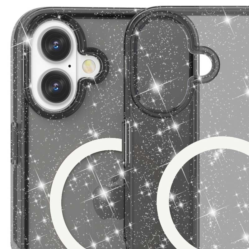 Сверкающий чехол Galaxy Sparkle with MagSafe для Apple iPhone 16 Plus (6.7) | MagFit | на картинке №3