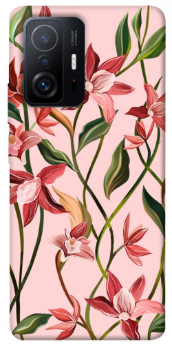 Чехол itsPrint Floral motifs для Xiaomi 11T / 11T Pro